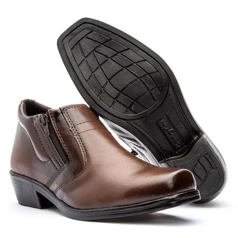 bota social cano curto masculina|Bota Masculina Social Cano Curto .